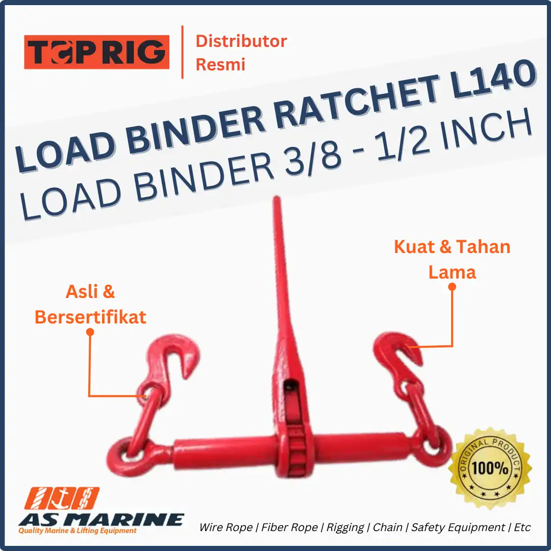 TOPRIG Load Binder Ratchet Type L140 3/8 - 1/2 Inch